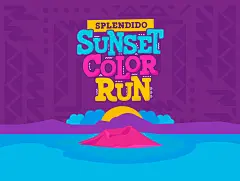 Splendido Sunset Color Run | Event Branding on Behance