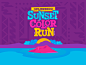 Splendido Sunset Color Run | Event Branding on Behance