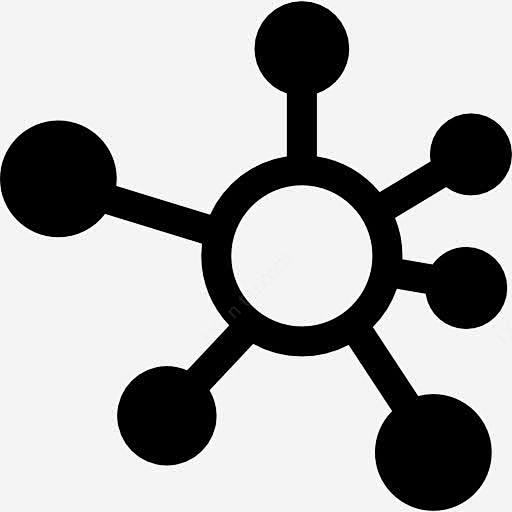 思维导图图标高清素材 连接 页面网页 平面电商 创意素材 png素材