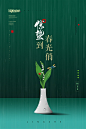 中国风二十四节气惊蛰节日海报