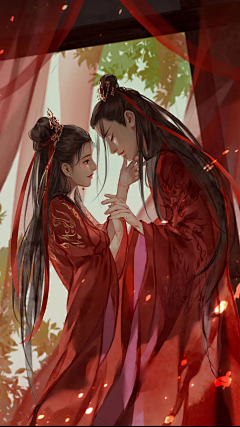 一秭采集到言情手绘