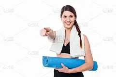 健身女士给你指路