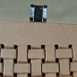 Leather Stamping Tool - X517 Basket Weave Stamp: 