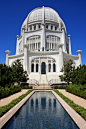 The Baha'i House of Worship by Louis Bourgeois in Wilmette, Chicago