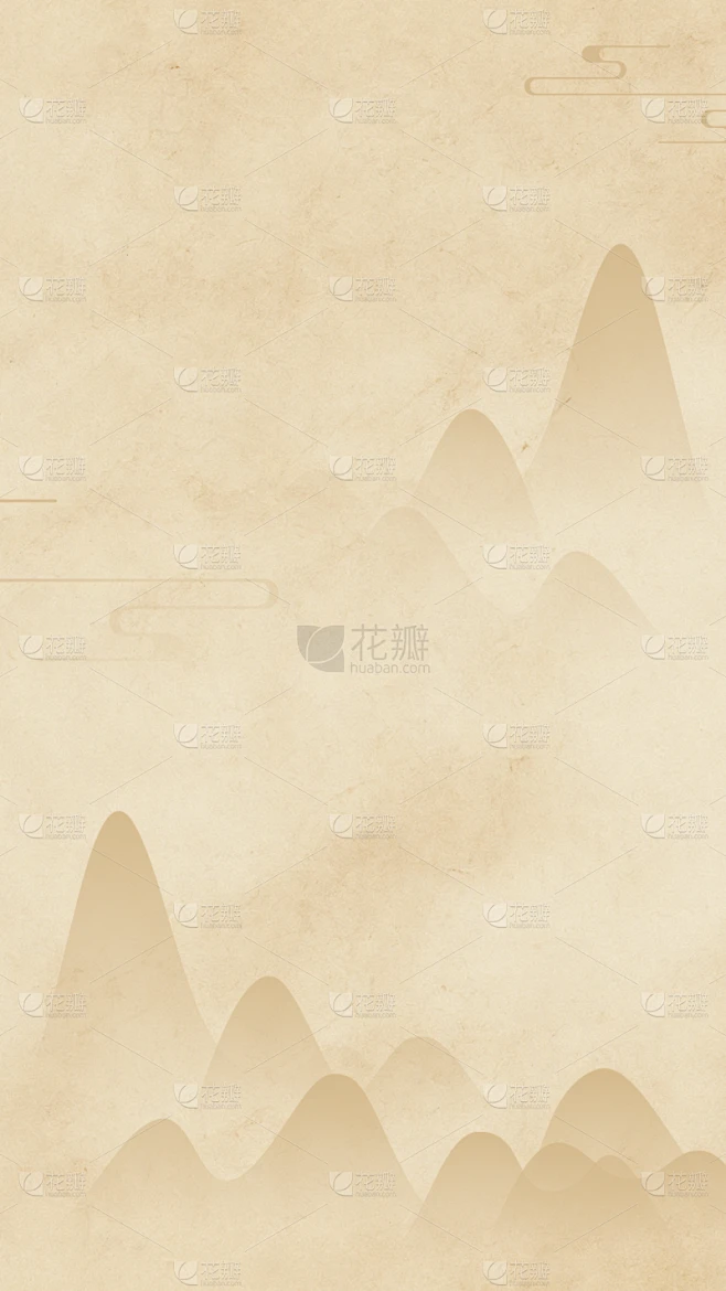 中国风系列通用古风纸质纹理背景素材素材-花瓣网