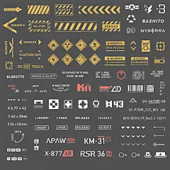 Hand-drawn Decals Vol. 1, Vladimir Mokry : Grab them on ArtStation Marketplace or Gumroad:
→ https://artstn.co/m/K0oP
→ https://gumroad.com/l/wqRRK

I made 89 Hand-drawn decals for your next lineart, sketch, or stylized artwork of weapon, vehicle, interio