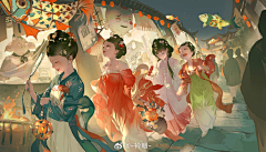 Anaerobe采集到古风插画
