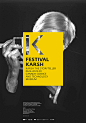 Festival Karsh / Branding : Identity, exhibition poster, exhibition design and website designed for the Karsh Festival held at the Canada Science and Technology Museum in Ottawa in 2009.Designed at UniformExhibition organized in collaboration with Lupien 