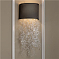  Dripping Crystal Shade Sconce