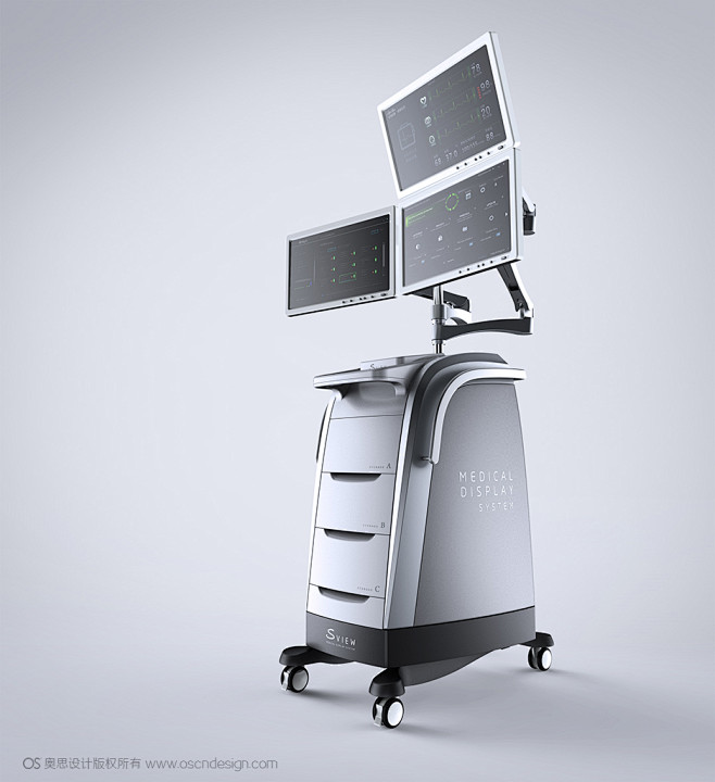 医疗显示器台车
项目简介：医疗显示器台车...