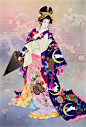 Elegance Painting - Tsukiuagi by Haruyo Morita