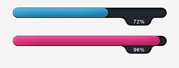 网页精美进度条免抠素材_新图网 http...