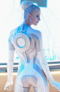 tron girl comicon 2010 by marny quinto, via Flickr