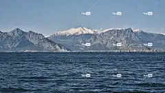 山 海 自然 4K壁纸 桌面背景 雪 海浪 海洋 目标 天气