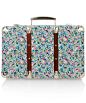 Claire-Aude Liberty Print Miniature Suitcase