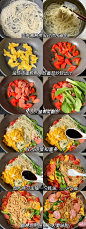番茄火腿炒面
