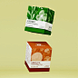 草本植物果茶系列包装设计