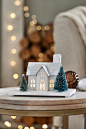 Buy White Lit Small House Scene from the Next UK online shop