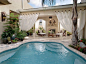 Fancy Swimming Pool and covered Patio