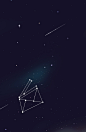 黑夜创意星座纹理背景图_新图网 https://ixintu.com 创意 星座 星空 简约 黑夜 大气 渐变 纹理