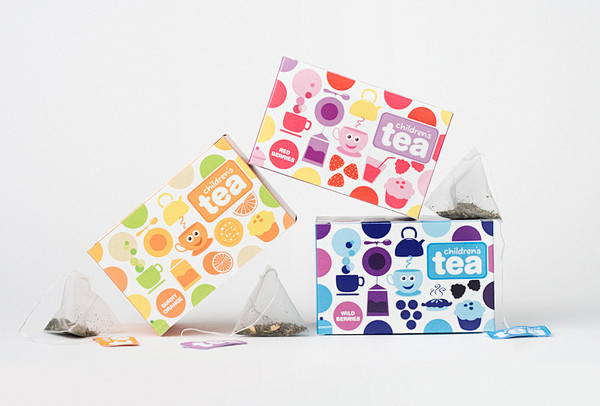 国外专为儿童生产的茶饮品包装设计-包装设...