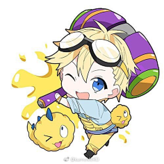 2头身q版男角色