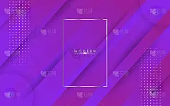 抽象现代梯度彩色几何形状豪华优雅的波浪背景。用于登陆页，小册子，传单，杂志，名片，品牌，横幅，标题，