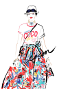 #jjseason插画# #时尚##插画# ----- hot hot summer is coming~~~Ocolorful summer
