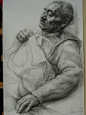 中国美术学院南山2003级基础部留校素描1 - 老泥鳅素描论坛 http://www.laoniqiu.com #素描#