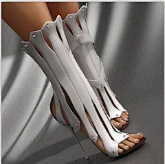 New Fashion Gladiator Women Sandal Boots Open Toe Cut-Outs Ultra Stiletto High Heel Women Shoes:
