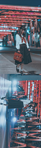 一组“夜幕降临后的幻想都市”

「夜が降りてくる」

出境：我  ：@网管菌 ​​​​