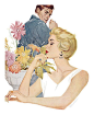 1957 illustration by Lynn Buckham | by totallymystified