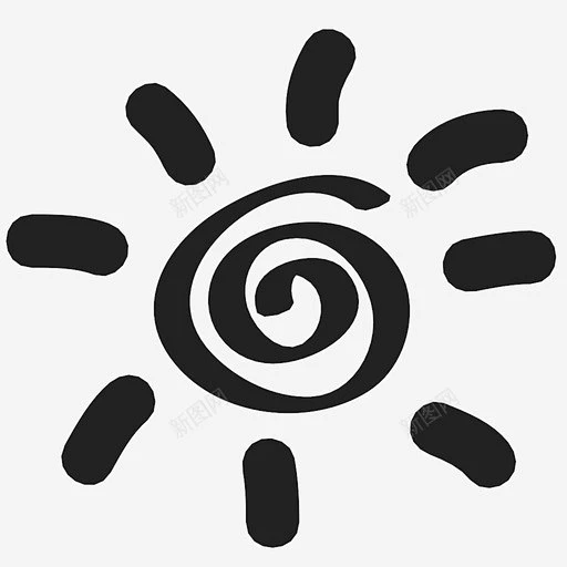 太阳白天自然图标 设计图片 免费下载 页面网页 平面电商 创意素材-花瓣网