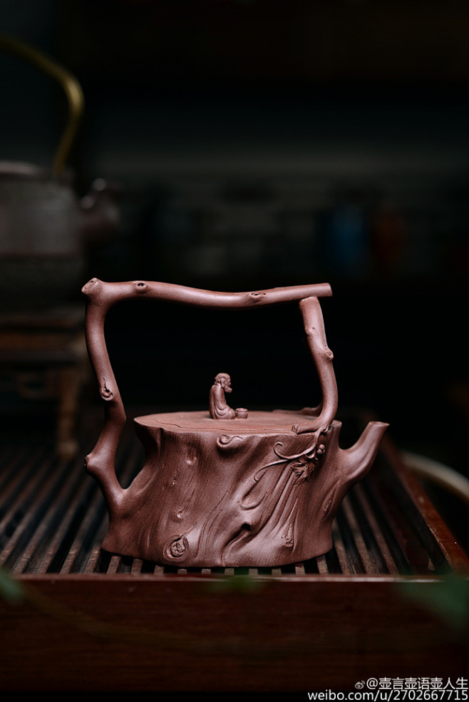 禅语提梁，高工邵立平老师全手工作品，本款...