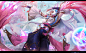 Spirit Blossom Syndra Splash art for League of Legends