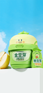 更适合中国宝宝体质的喝水搭子｜金豆芽X佳简几何-古田路9号-品牌创意/版权保护平台