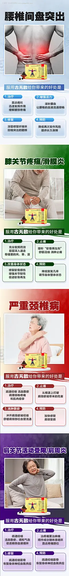 源文件下载【风湿骨病病症产品系列海报】编号：18220031439169546