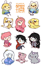 Kaiami | Adventure Time Sticker Sheet | Online Store Powered by Storenvy