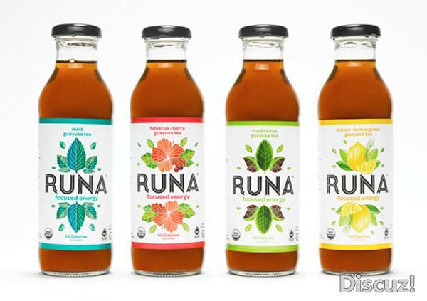 清新靓丽的 Runa 包装设计欣赏 饮料...