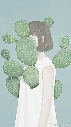 #偷壁纸的人#「一周壁纸 | 未知的花朵」那朵透明的花，他在孩子时闻见过，就在灵魂潜入时蓝色的水痕里。戳：O一周壁纸 | 未知的花朵（来自@MONO猫弄 ） ​​​​