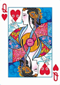 取材于中国传统经典历史人物的扑克牌 ​​​​