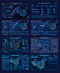 大数据可视化设计-智慧城市-快递物流-水环境