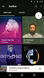 Material Design Music Feed (Sketch freebie) - 图翼网(TUYIYI.COM) - 优秀APP设计师联盟
