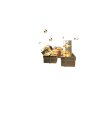 C4D金属礼物盒礼包套图3