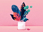 Flower power by Alina Starovoitova on Dribbble