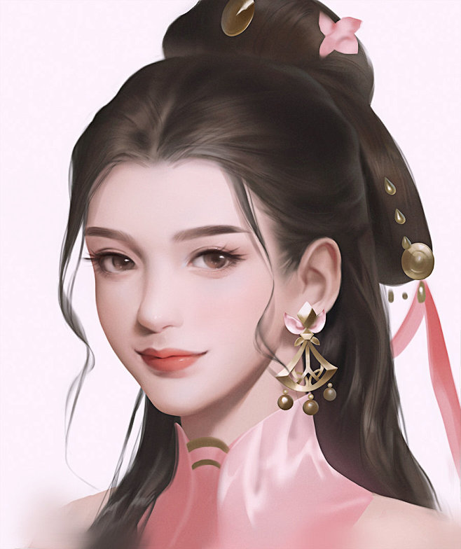 中国风头像 古风 插画 头像 唯美古风原...