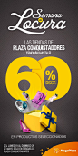 Campaña Semana de Locura on Behance