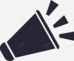 黑色手绘大喇叭海报高清素材 设计图片 页面网页 平面电商 创意素材 png素材