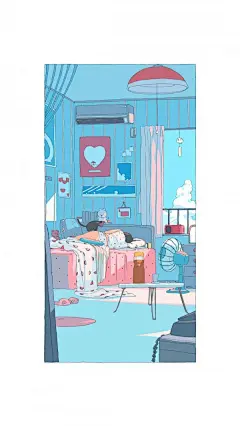 南墙先生 特别的插画壁纸 有深意_动漫图片_我要个性网