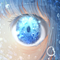 anime and eyes图片